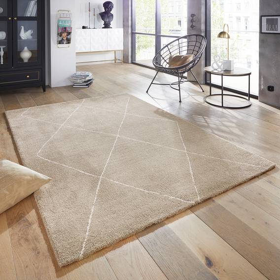 Beige160 X Kurzflorteppich Cm Massy 230 qMpSzVUG