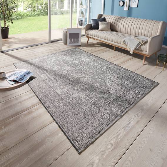 230 Inoutdoorteppich Cm KunstfaserGrau X 154 Cenon jGLVpqSzMU