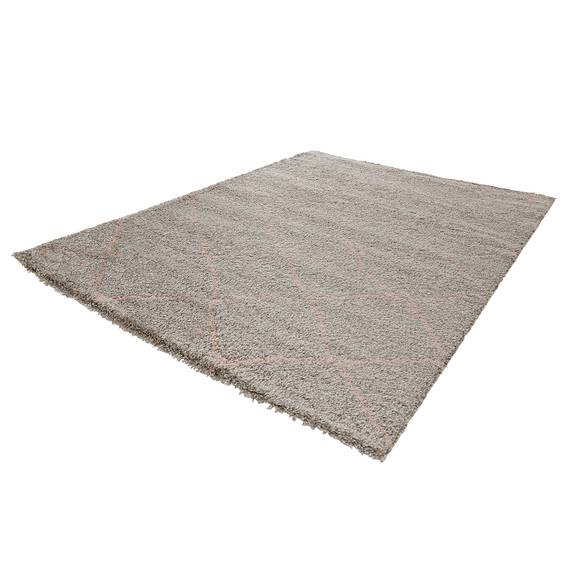 Hash 230 Hochflorteppich X KunstfaserTaupeLachs Cm 160 1JcF3TKul