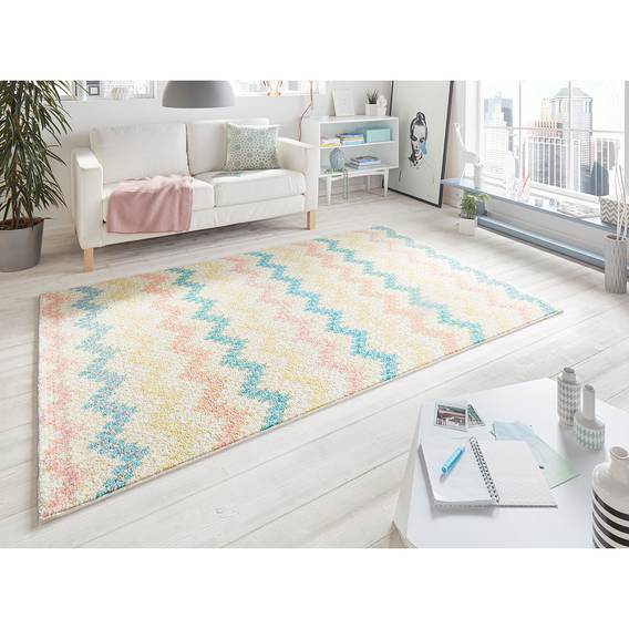 X Cm 120 Kurzflorteppich 170 Peak KunstfaserCremeweiß TJlFcK1