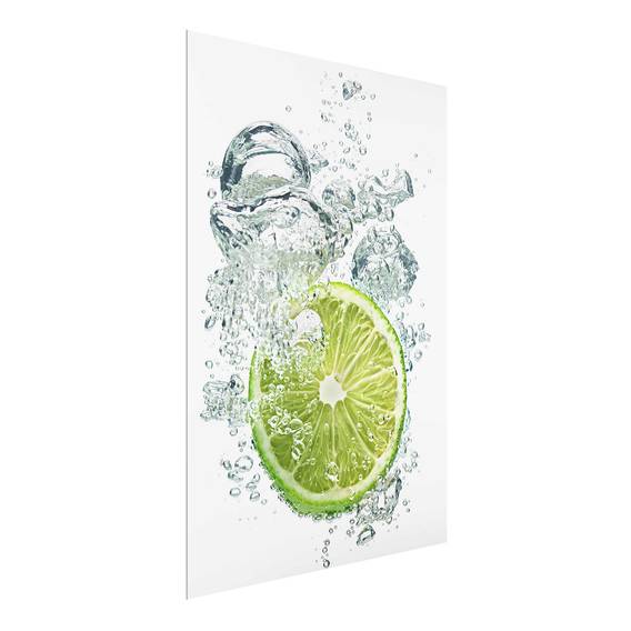 Mehrfarbig X KücheLime Echtglas Bild Cm Bubbles 75 100 Starkes 2eWIDY9EH