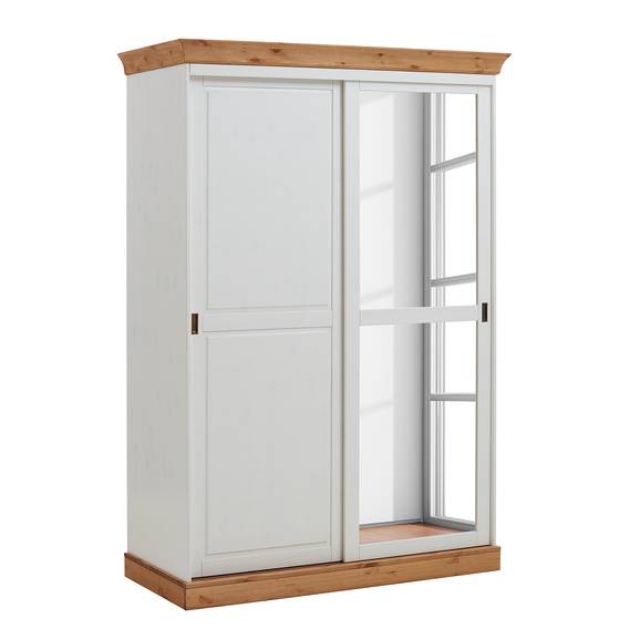 Schwebetürenschrank Bergen - Massivholz Kiefer | home24