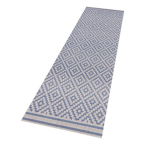 BlauBeige80 läufer 200 Raute Inoutdoor Cm X BdxerCo