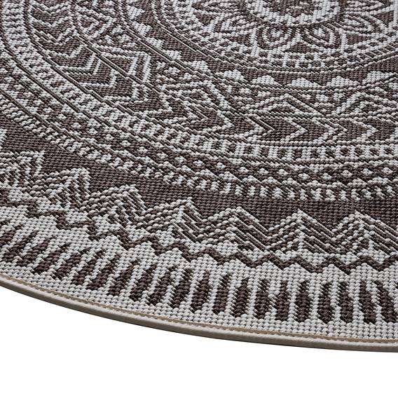 KunstfaserNougatCreme Cm Inoutdoorteppich 120 Bamberg Ø I29EHD