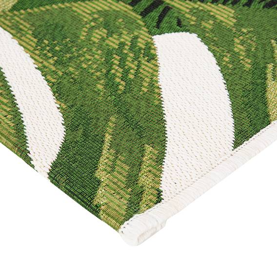 230 Cm KunstfaserGrünWeiß X Inamp; 160 Outdoorteppich Kubana kXZTOPiu