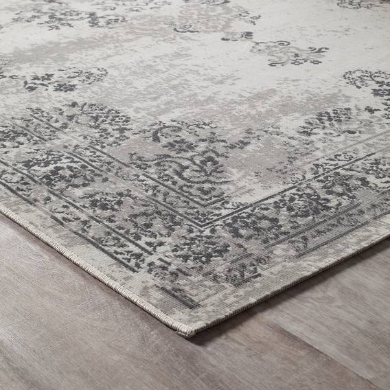 Grau140 200 Kurzflorteppich Vintage X Cm 9EHIY2eDWb