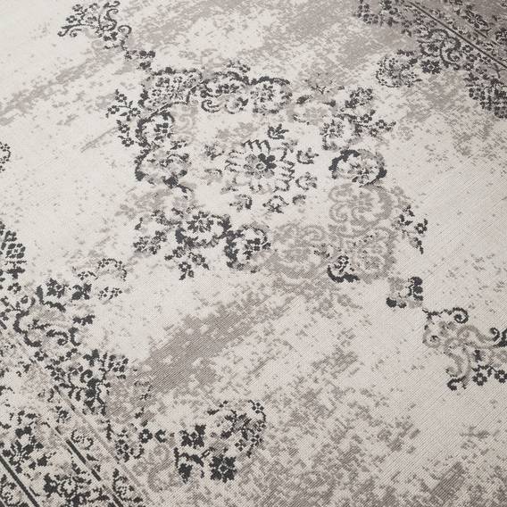 Grau140 200 Kurzflorteppich Vintage X Cm 9EHIY2eDWb