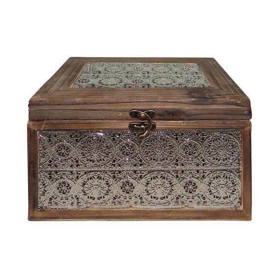 Schatzkiste George II - Metall | home24