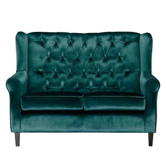 2er Sofa Samt - Zuhause