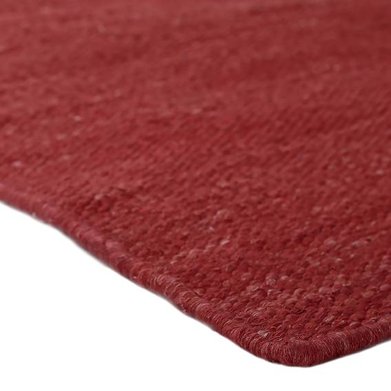 Kelim Handgewebt Teppich Rainbow X Kirschrot80 150 Cm 6f7gby