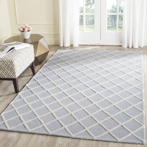 Teppich Sophie Hellblau Creme Home24 At