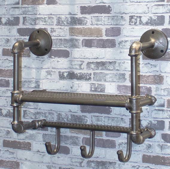 Wandgarderobe Tavernola I - Stahl | home24.at