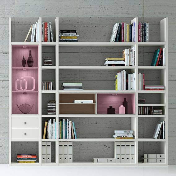 Bücherregal von loftscape bei Home24 kaufen | home24.at Regalwand Emporior III.A | Regal, Bücherregal