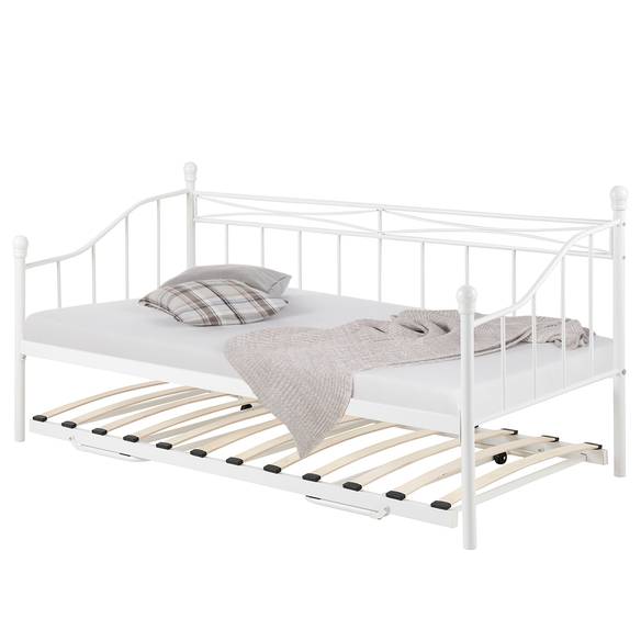 Weiße Metallbetten bequem online kaufen | home24