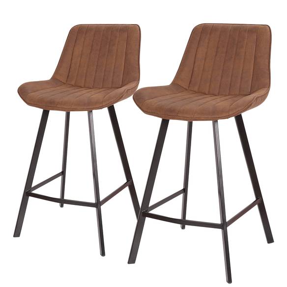 Hocker in Braun online kaufen Leder, Microfaser home24