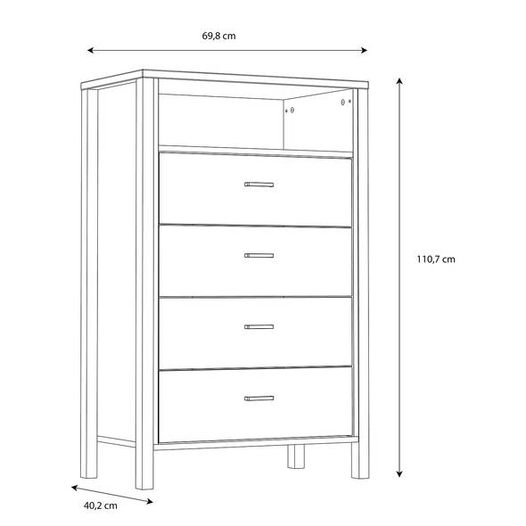 Kast Kasala III kopen home24