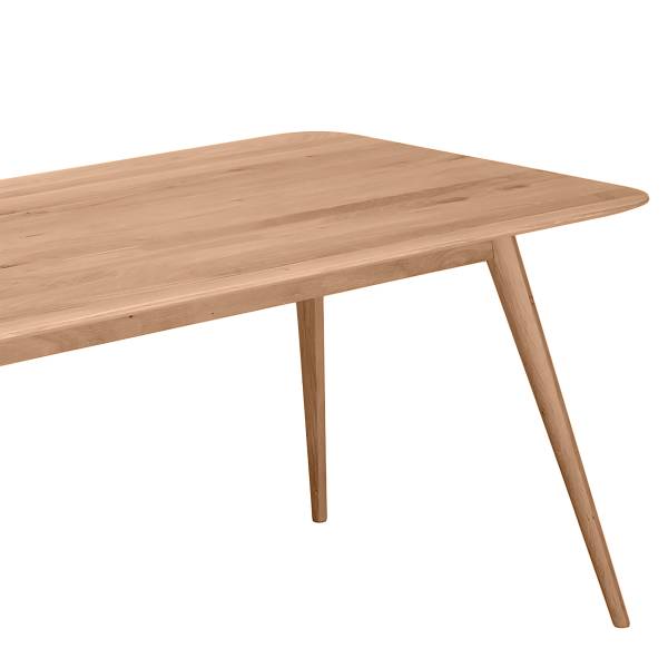 Massiver Esstisch SANDER Eiche - 180 x 90 cm