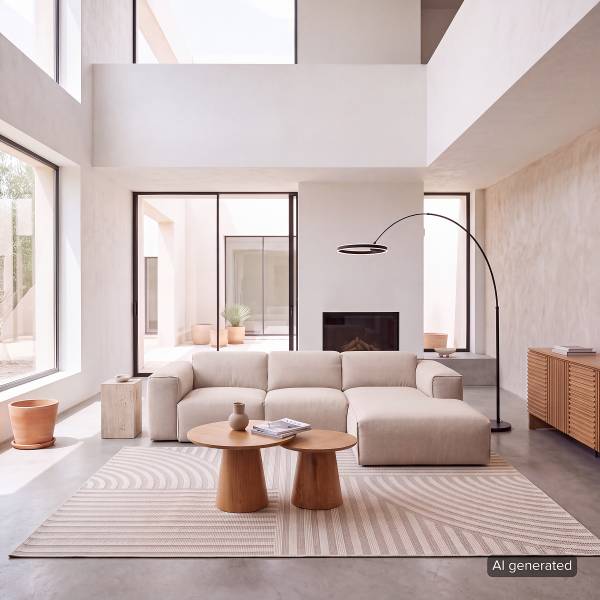 Ecksofa HUDSON 3-Sitzer mit Longchair kaufen