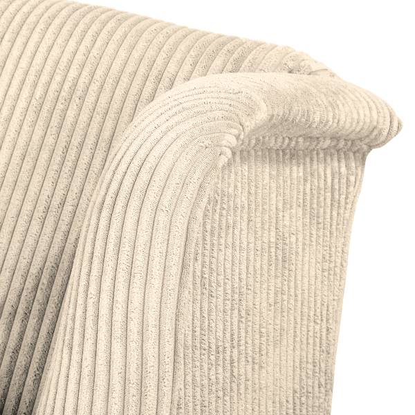XXL Sessel Colares Cord Creme