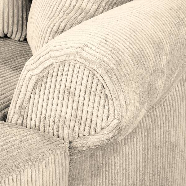 XXL Sessel Colares Cord Creme