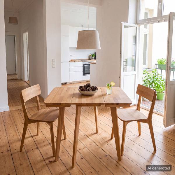 Massiver Esstisch Fender Buche massiv