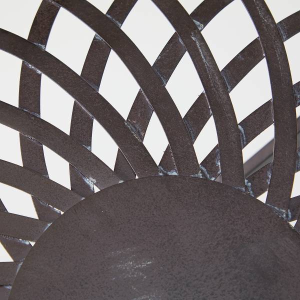 Tavolo da giardino MANDALA GARDEN Ferro - Marrone