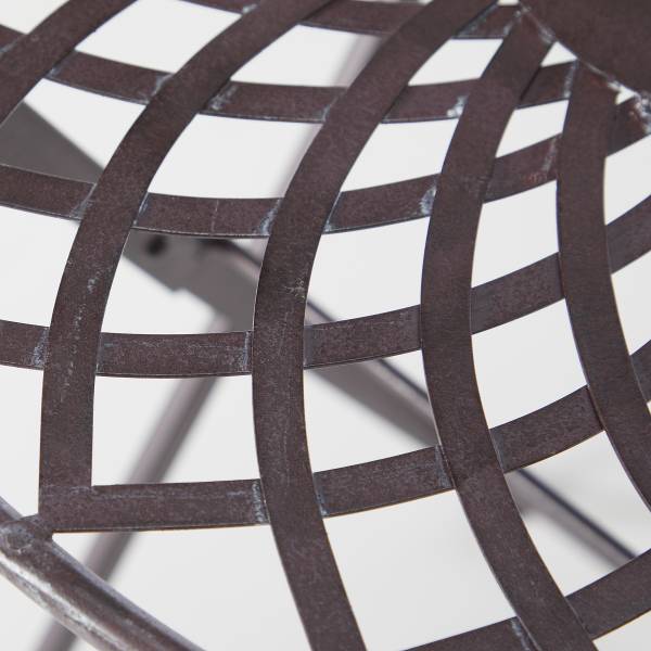 Tavolo da giardino MANDALA GARDEN Ferro - Marrone