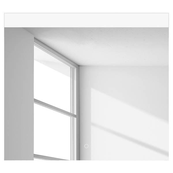 Badezimmerset MYBA XXVI (2-teilig) Inklusive Beleuchtung - Weiß - Breite: 80 cm