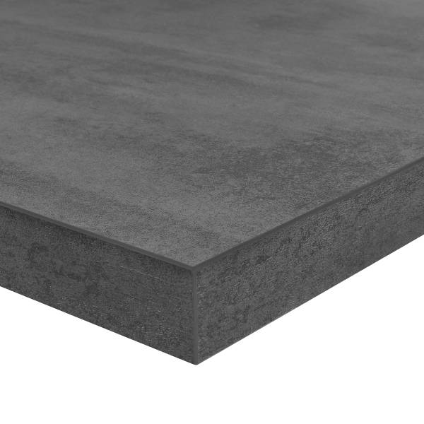 Küchenzeile High-Line Riva Kombi C Beton Hell - Breite: 240 cm - Ausrichtung links - AEG