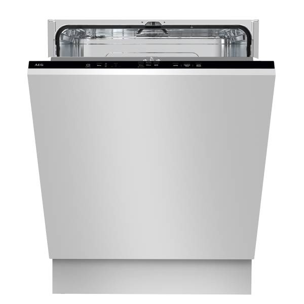 Küchenzeile High-Line Riva Kombi C Beton Hell - Breite: 240 cm - Ausrichtung links - AEG