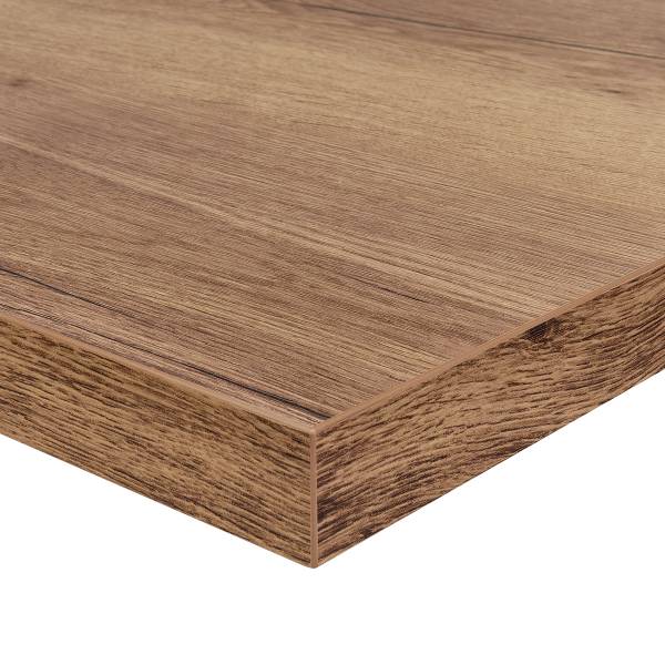 Küchenzeile Low-Line Cascada Variante B Steingrau - Breite: 270 cm - Ausrichtung links - Ohne Elektrogeräte