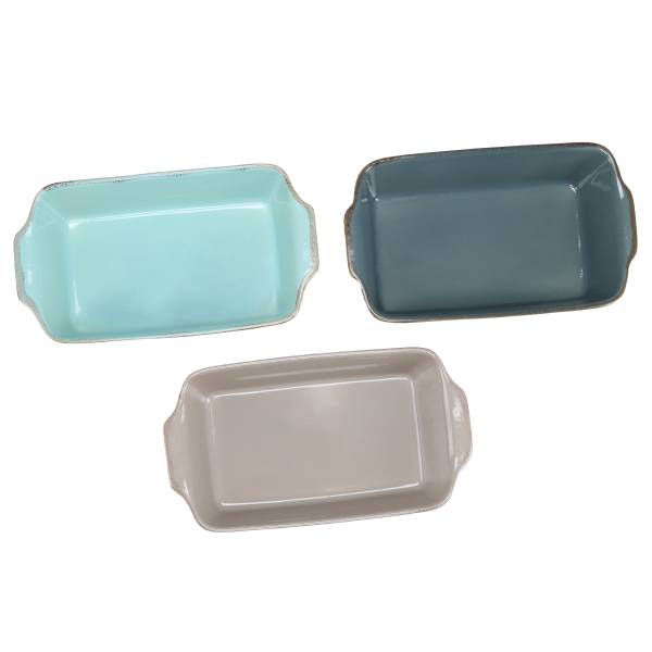 Ovenschaal Classic Vintage aardewerk - mintgroen