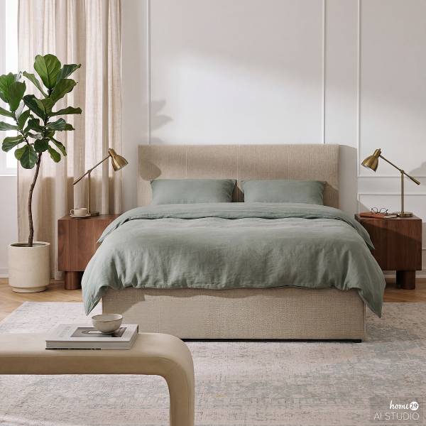 Boxbett Clarrissa Beige - 140 x 200cm