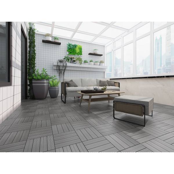 Vlondertegels Thish set van 22 grijs