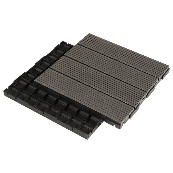 Vlondertegels Thish set van 22 grijs