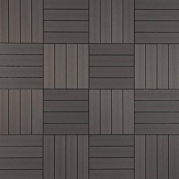 Vlondertegels Thish set van 22 grijs