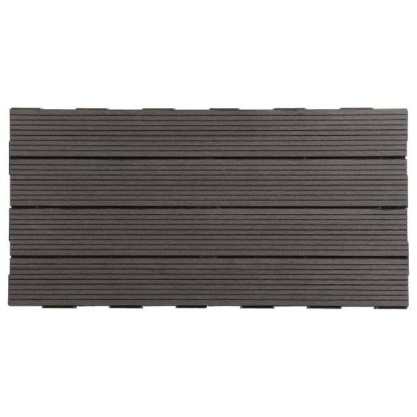 Vlondertegels Thish set van 12 grijs