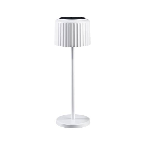 Lampada da tavolo solare Else Bianco