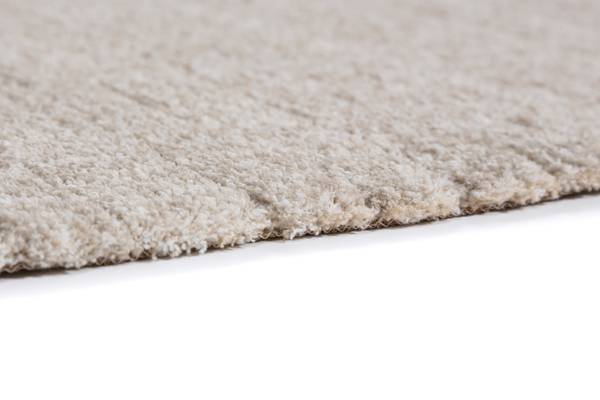 Hochflorteppich Amaze Uni Polyester - Sand - 80 x 150 cm