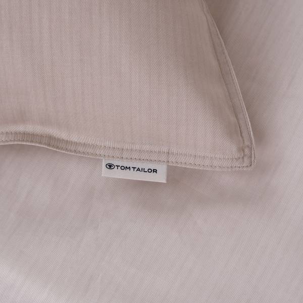 Satin-Babybettwäsche Tom Tailor Baumwolle - Beige - 100 x 135 cm