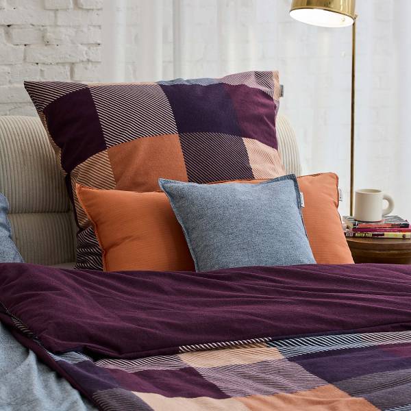 Flanell-Bettwäsche Tom Tailor Typ C Baumwolle - Multicolor - 155 x 220 cm