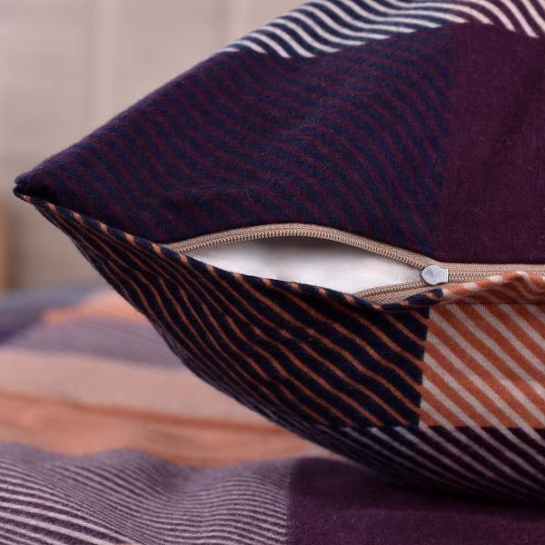 Flanell-Bettwäsche Tom Tailor Typ C Baumwolle - Multicolor - 155 x 220 cm