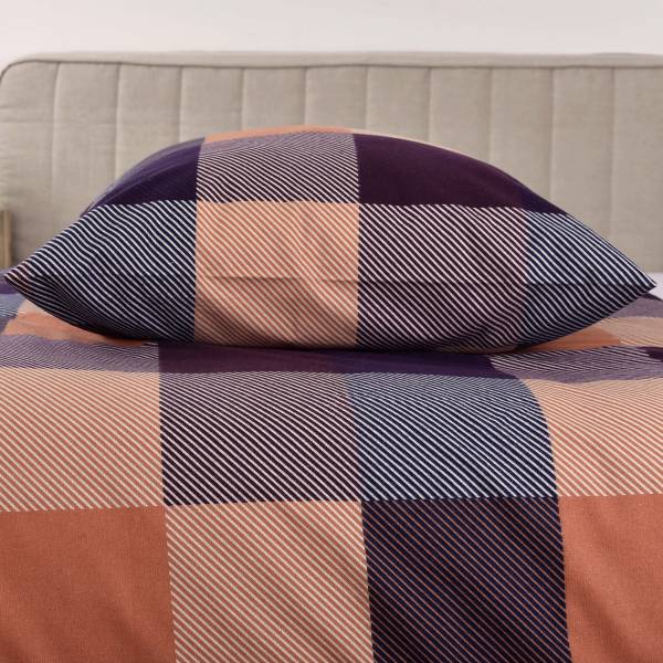Flanell-Bettwäsche Tom Tailor Typ C Baumwolle - Multicolor - 155 x 220 cm