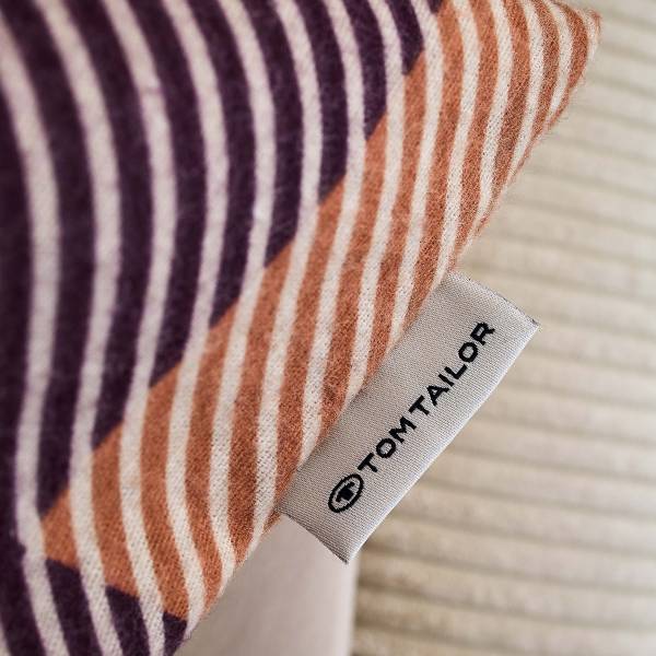 Flanell-Bettwäsche Tom Tailor Typ C Baumwolle - Multicolor - 155 x 220 cm