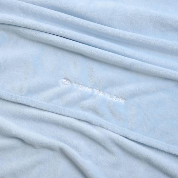 Wellsoft-Babydecke Tom Tailor Polyester - Himmelblau - 75 x 100 cm