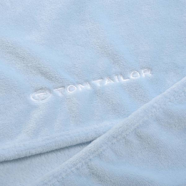 Wellsoft-Babydecke Tom Tailor Polyester - Himmelblau - 75 x 100 cm
