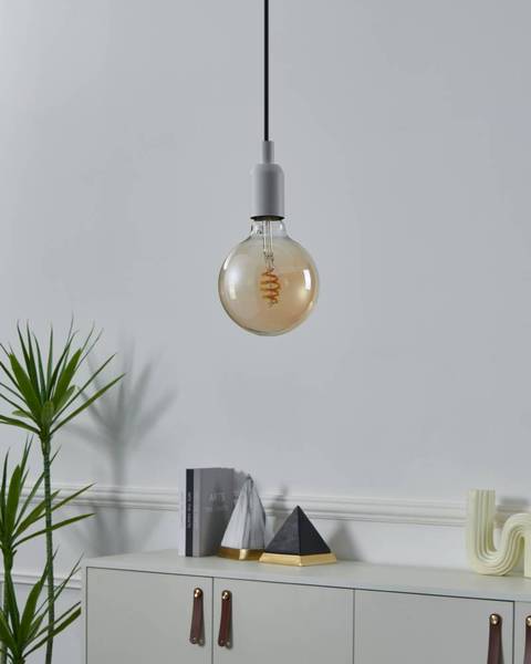 LED-Leuchtmittel Balerma Farbglas - Bernstein - Durchmesser: 13 cm