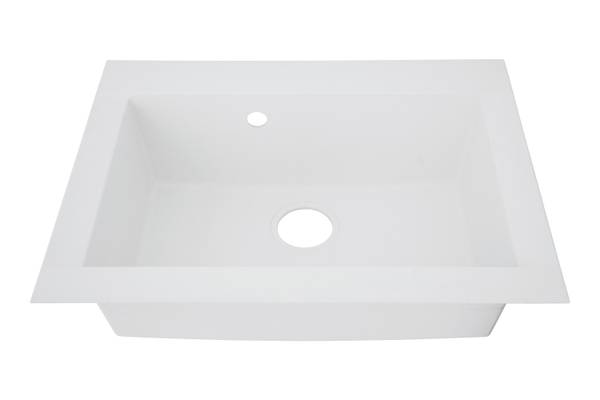 Évier Ohio variante A Blanc