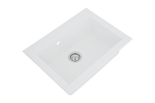 Évier Ohio variante A Blanc