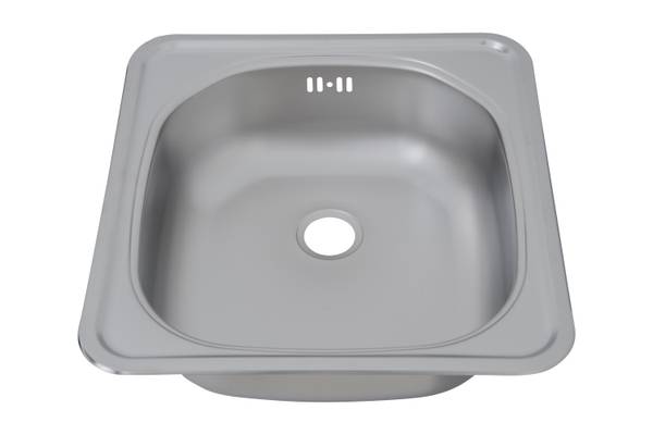 Küchenspüle Dallas Edelstahl 47 x 44 Silber